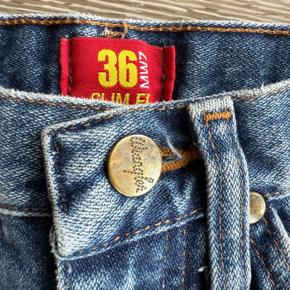 Vintage 90s Cut Off Denim Wrangler Shorts - Picture 3 of 7